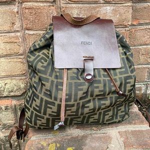 ❤SOLD❤ Fendi Zucca Monogram Backpack
